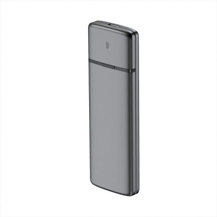 Aisens Caja Externa M.2 (NGFF) ASM2-002G SATA/NVMe a USB 3.2 Gen 2, Gris